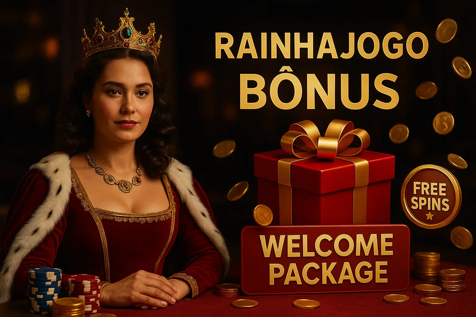 O bônus promocional RAINHAJOGO é uma ótima maneira de começar sua aventura