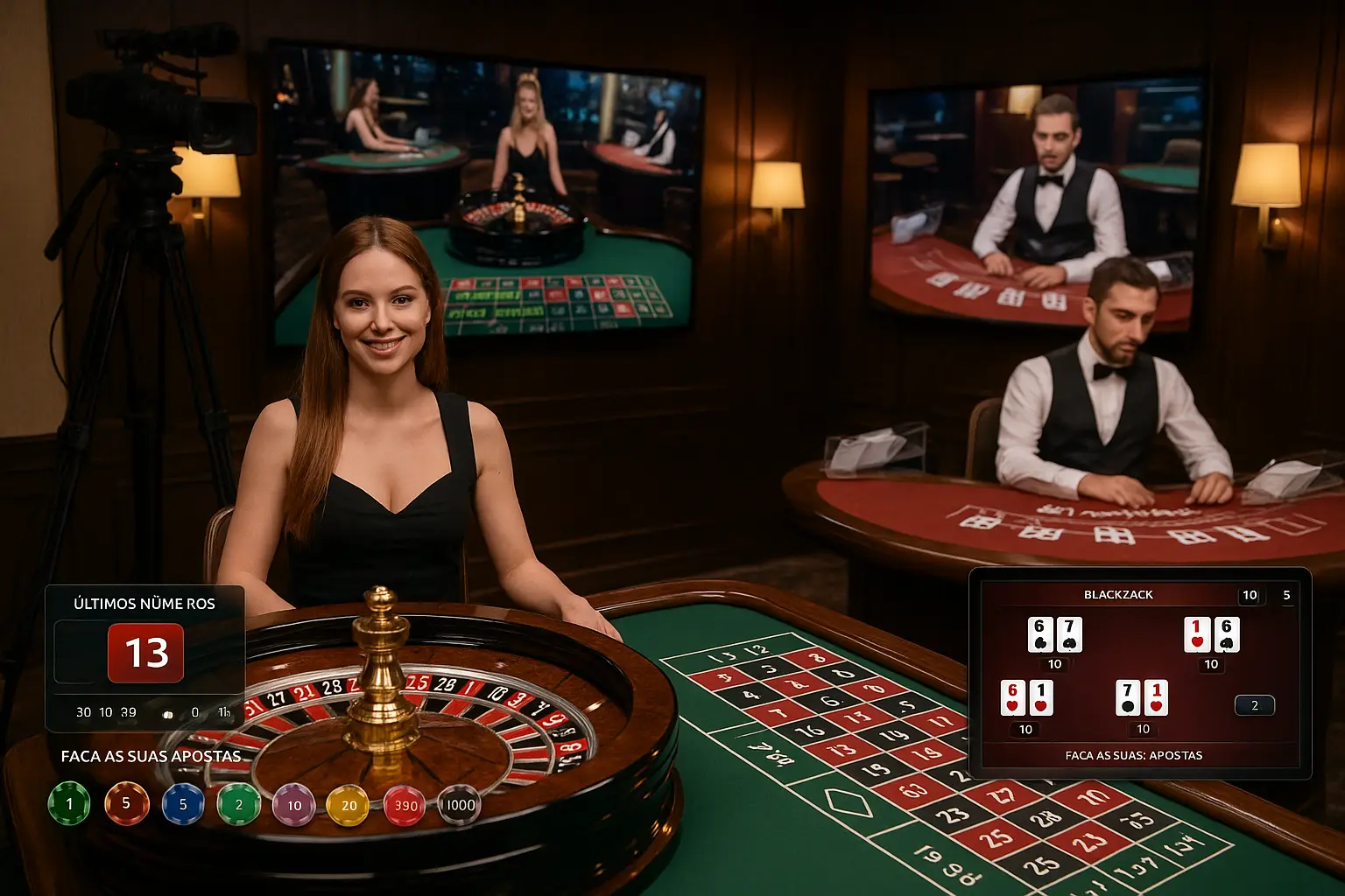 O RAINHAJOGO Live Casino lança promoções regularmente