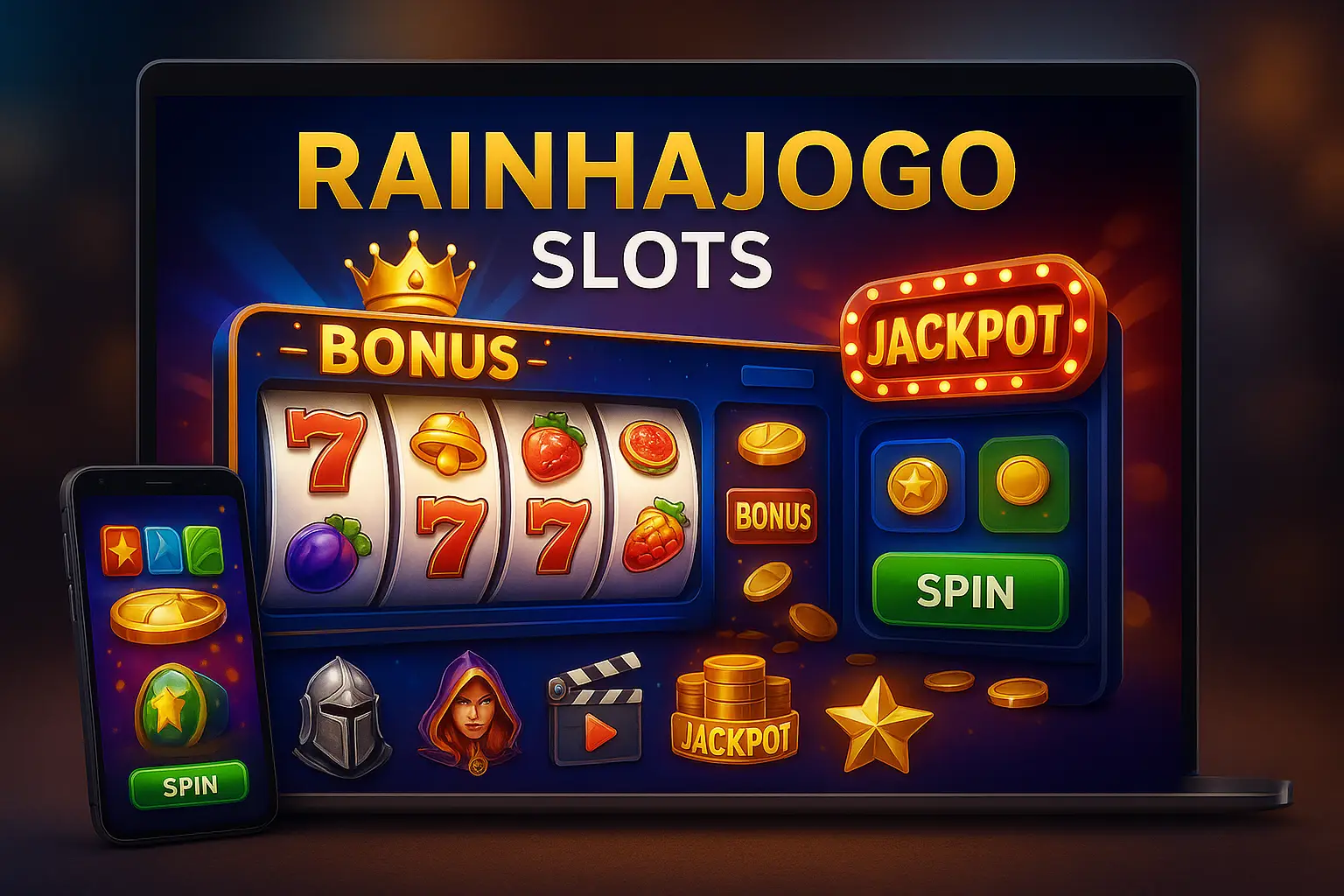 Explore o mundo das slot machines no RAINHAJOGO Casino